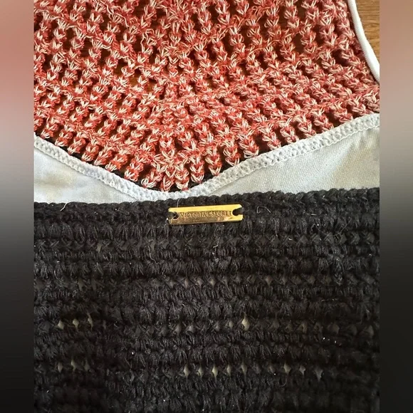 Victoria Secret crochet one piece swimsuit Boho Woman's Small New - Picture 4 of 9